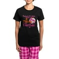 thumbnail image 1 of CafePress - 2 Much Volleyball Women's Dark Pajamas - Women's Short Sleeve Print T-Shirt and Pants Dark Cotton Pajama Set, 1 of 7