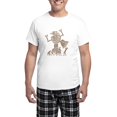 thumbnail image 1 of CafePress - 2 Robotv2 Men's Light Pajamas - Men's Light Loose Fit Cotton Pajama Set, 1 of 7