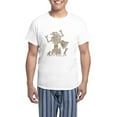 thumbnail image 1 of CafePress - 2 Robotv2 Men's Light Pajamas - Men's Light Loose Fit Cotton Pajama Set, 1 of 7