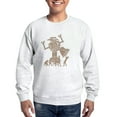 thumbnail image 1 of CafePress - 2 Robotv2 Sweatshirt - Crew Neck Sweatshirt, 1 of 5
