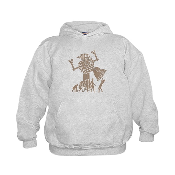 CafePress - 2 Robotv2 Sweatshirt - Kids Hooded Sweatshirt, Classic Hoodie