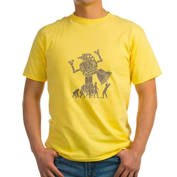CafePress - 2 Robotv2 T Shirt - Men's Classic Graphic T-Shirt