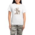 thumbnail image 1 of CafePress - 2 Robotv2 Women's Light Pajamas - Women's Short Sleeve Print T-Shirt and Pants Light Cotton Pajama Set, 1 of 7