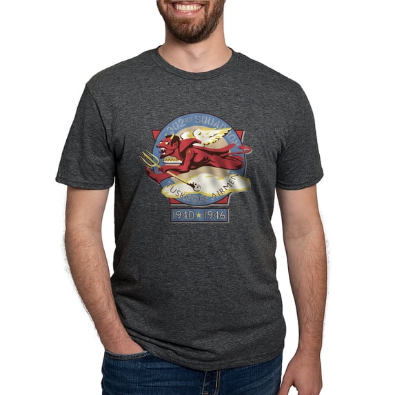 CafePress - 2 TUSK_302_FINAL_V_YEAR_NOFG Men's Deluxe T Shirt - Mens Tri-blend T-Shirt