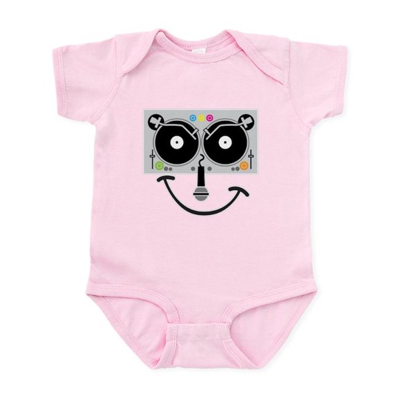 CafePress - 2 Turntables Infant Bodysuit - Baby Light Bodysuit, Size Newborn - 24 Months