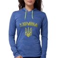 thumbnail image 1 of CafePress - 2 Ukraine - Womens Hooded Shirt, 1 of 1