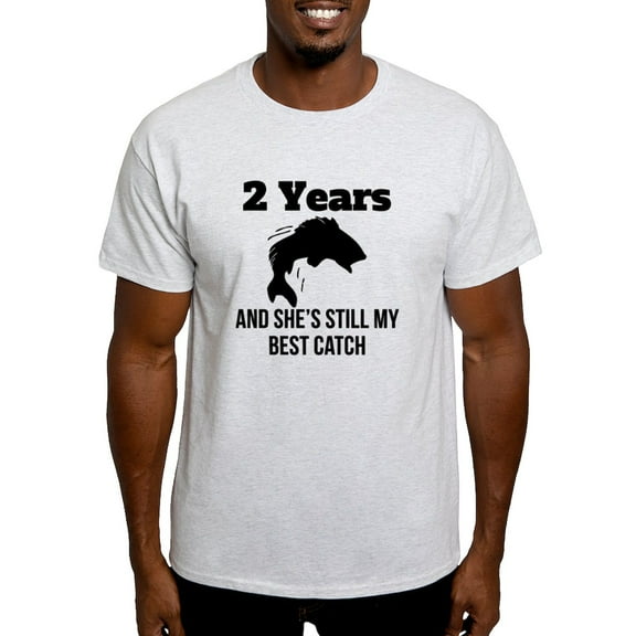 CafePress - 2 Years Best Catch T Shirt - Men's Classic Graphic T-Shirt