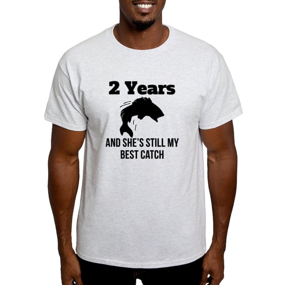 CafePress - 2 Years Best Catch T Shirt - Men's Classic Graphic T-Shirt
