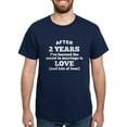 thumbnail image 1 of CafePress - 2 Years Of Love And Beer T Shirt - Men's Classic Graphic Cotton T-Shirt, 1 of 4