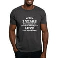 thumbnail image 1 of CafePress - 2 Years Of Love And Beer T Shirt - Men's Classic Graphic Cotton T-Shirt, 1 of 4