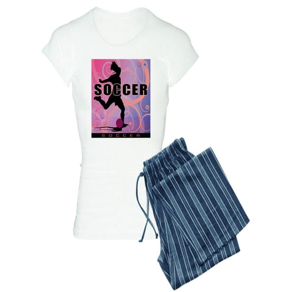 CafePress - 2011 Girls Soccer 2 - Women's Light Pajamas