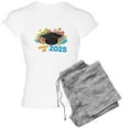 thumbnail image 1 of CafePress - 2025 Graduation Women's Light Pajamas - Women's Short Sleeve Print T-Shirt and Pants Light Cotton Pajama Set, 1 of 7