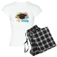 thumbnail image 1 of CafePress - 2026 Graduation Women's Light Pajamas - Women's Short Sleeve Print T-Shirt and Pants Light Cotton Pajama Set, 1 of 7
