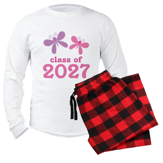 CafePress - 2027 Butterflies Class - Men's Long Sleeve Light Pajama Set