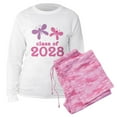 thumbnail image 1 of CafePress - 2028 Butterflies Class - Women's Long Sleeve Relaxed Fit Cotton Light Pajama Set, 1 of 3