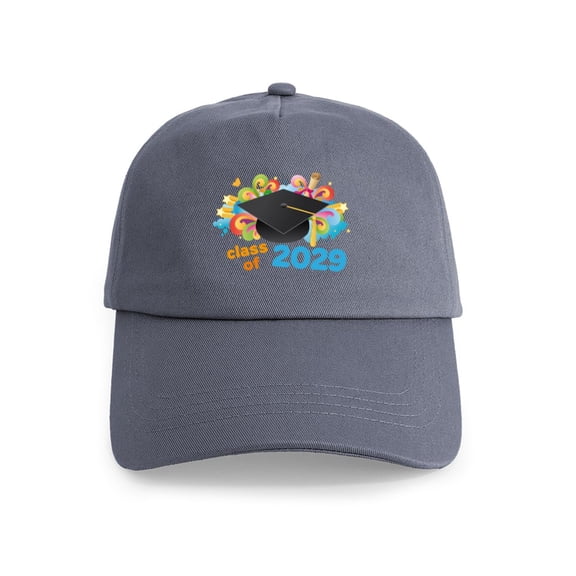 CafePress - 2029 Graduation Cap - Adjustable 100% Brushed Unisex Casual Cotton Baseball Cap, Beige, 1