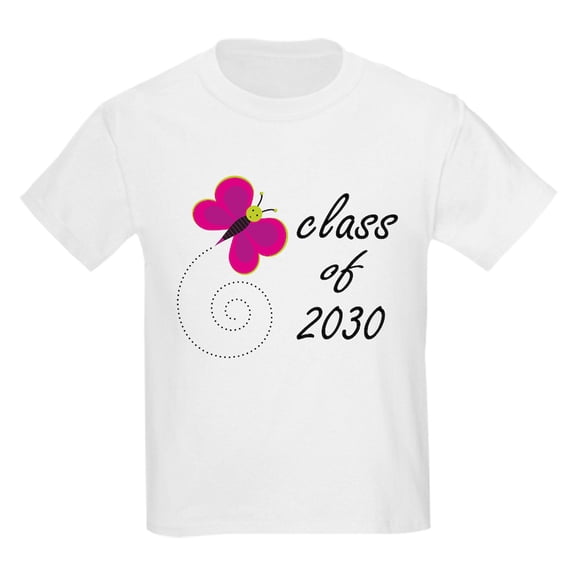 CafePress - 2030 Class Graduate Kids Light T Shirt - Light T-Shirt Kids XS-XL