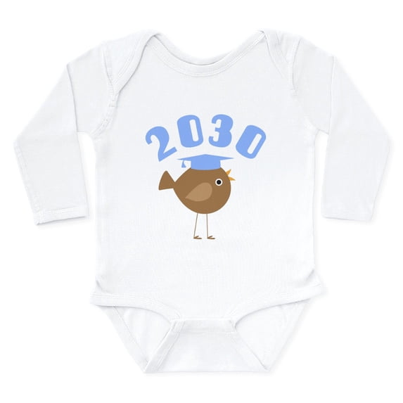 CafePress - 2030 Class Graduate Long Sleeve Infant Bodysuit - Long Sleeve Cotton Baby Bodysuit