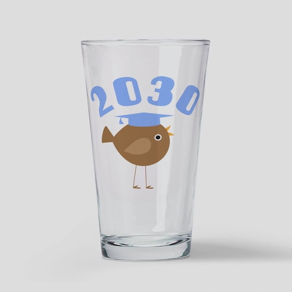 CafePress - 2030 Class Graduate - Pint Glass, Drinking Glass, 16 oz. CafePress