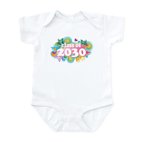 CafePress - 2030 Graduate Infant Bodysuit - Baby Light Bodysuit, Size Newborn - 24 Months