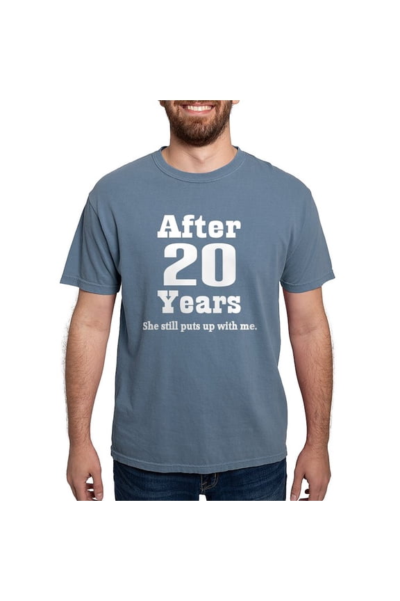 - 20Th Anniversary Funny Quote T Shirt - Mens Comfort Colors Shirt