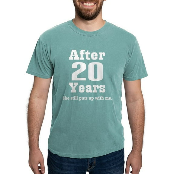 CafePress - 20Th Anniversary Funny Quote T Shirt - Mens Comfort Colors Shirt