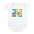thumbnail image 1 of CafePress - 26.2 Here I Come Body Suit - Baby Light Bodysuit, Size Newborn - 24 Months, 1 of 4