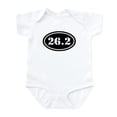 thumbnail image 1 of CafePress - 26.2 Oval Marathon Runner Infant Bodysuit - Baby Light Bodysuit, Size Newborn - 24 Months, 1 of 4