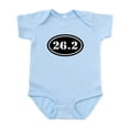 thumbnail image 1 of CafePress - 26.2 Oval Marathon Runner Infant Bodysuit - Baby Light Bodysuit, Size Newborn - 24 Months, 1 of 4