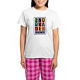 thumbnail image 1 of CafePress - 2Nd Grade Teacher Pajamas - Women's Short Sleeve Print T-Shirt and Pants Light Cotton Pajama Set, 1 of 7