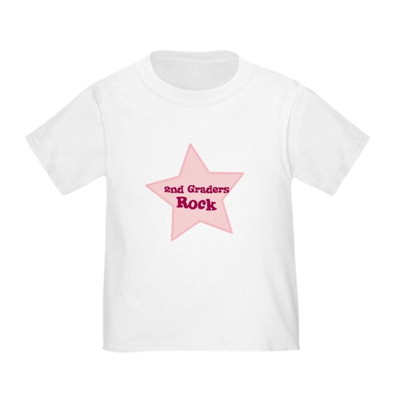 CafePress - 2Nd Graders Rock Toddler T Shirt - Cute Toddler T-Shirt, 100% Cotton