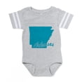 thumbnail image 1 of CafePress - 3 Arkansas - Cute Infant Baby Football Bodysuit, 1 of 3