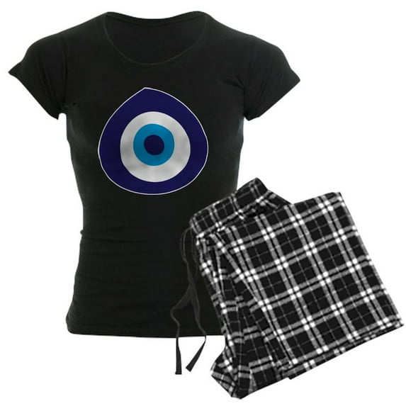 CafePress - 3 Evileye Pajamas - Women's Dark Pajamas