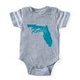 thumbnail image 1 of CafePress - 3 Florida - Cute Infant Baby Football Bodysuit, 1 of 3