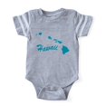 thumbnail image 1 of CafePress - 3 Hawaii - Cute Infant Baby Football Bodysuit, 1 of 3