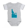 thumbnail image 1 of CafePress - 3 Idaho - Cute Infant Baby Football Bodysuit, 1 of 3