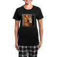 thumbnail image 1 of CafePress - 3 Irish Terrier Pajamas - Women's Short Sleeve Print T-Shirt and Pants Dark Cotton Pajama Set, 1 of 7