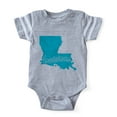 thumbnail image 1 of CafePress - 3 Louisiana - Cute Infant Baby Football Bodysuit, 1 of 3