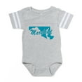 thumbnail image 1 of CafePress - 3 Maryland - Cute Infant Baby Football Bodysuit, 1 of 3