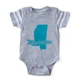 thumbnail image 1 of CafePress - 3 Mississippi - Cute Infant Baby Football Bodysuit, 1 of 3
