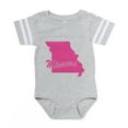 thumbnail image 1 of CafePress - 3 Missouri - Cute Infant Baby Football Bodysuit, 1 of 3