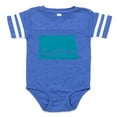 thumbnail image 1 of CafePress - 3 N Dakota - Cute Infant Baby Football Bodysuit, 1 of 3