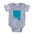thumbnail image 1 of CafePress - 3 Nevada - Cute Infant Baby Football Bodysuit, 1 of 3