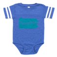 thumbnail image 1 of CafePress - 3 Pennsylvania - Cute Infant Baby Football Bodysuit, 1 of 3