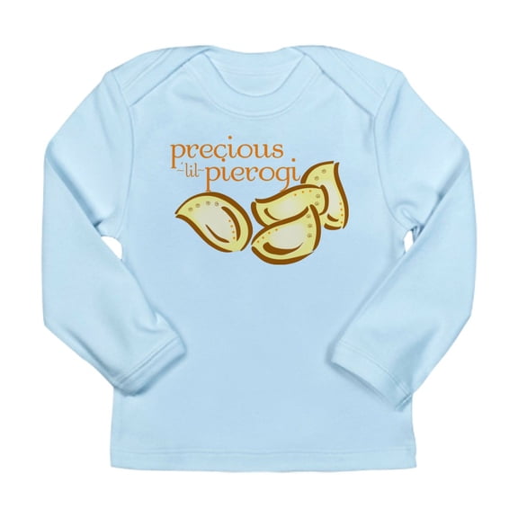CafePress - 3 Precious Pierogi 7X7 Long Sleeve T Shirt - Long Sleeve Infant T-Shirt