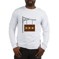 thumbnail image 1 of CafePress - 3 Star Hanging Sign Long Sleeve T Shirt - Unisex Cotton Long Sleeve T-Shirt, 1 of 4