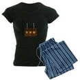 thumbnail image 1 of CafePress - 3 Star Hanging Sign Pajamas - Women's Dark Pajamas, 1 of 4