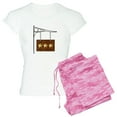 thumbnail image 1 of CafePress - 3 Star Hanging Sign Pajamas - Women's Light Pajamas, 1 of 4