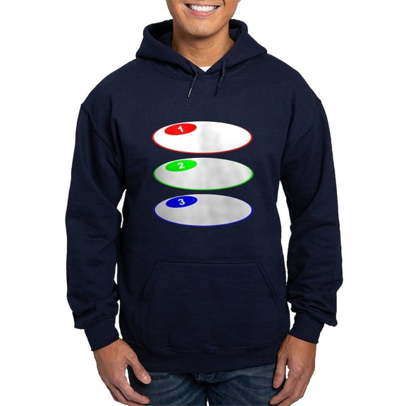 CafePress - 3 Steps Oval Balloon Sweatshirt - Pullover Hoodie, Classic, Comfortable Hooded Sweatshirt