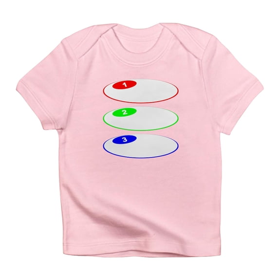 CafePress - 3 Steps Oval Balloons T Shirt - Infant T-Shirt